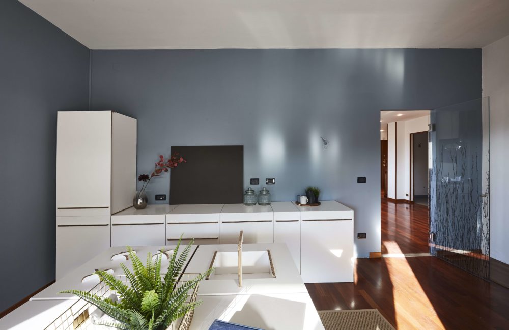 Casa venduta velocemente cucina con isola home staging dopo 2 | Forme Vende Case