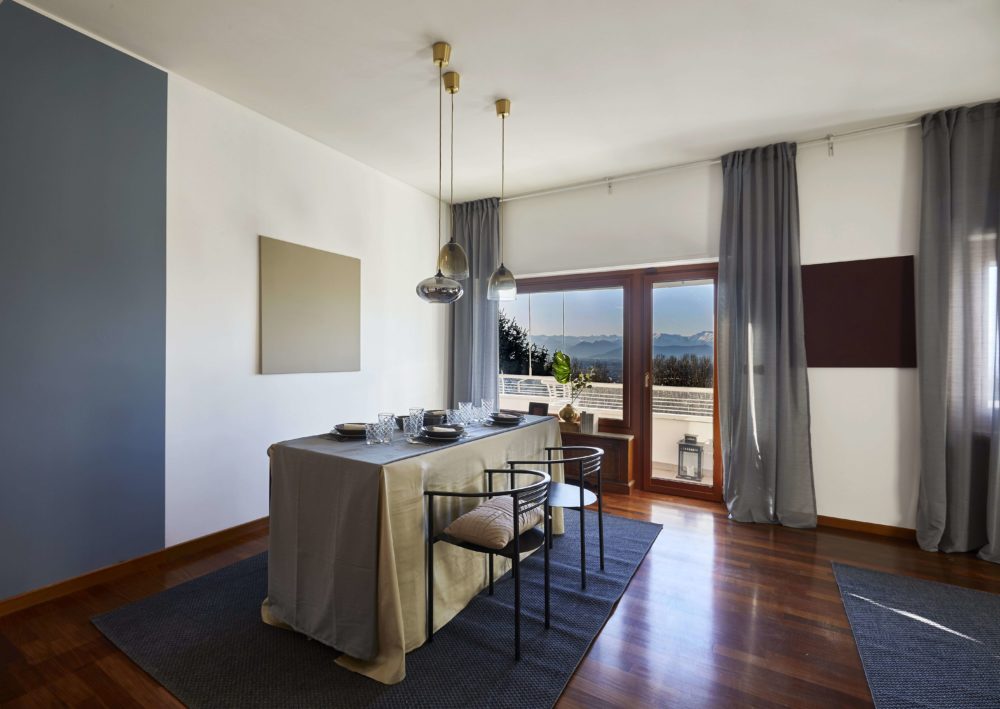 Casa venduta velocemente soggiorno home staging dopo 2 | Forme Vende Case