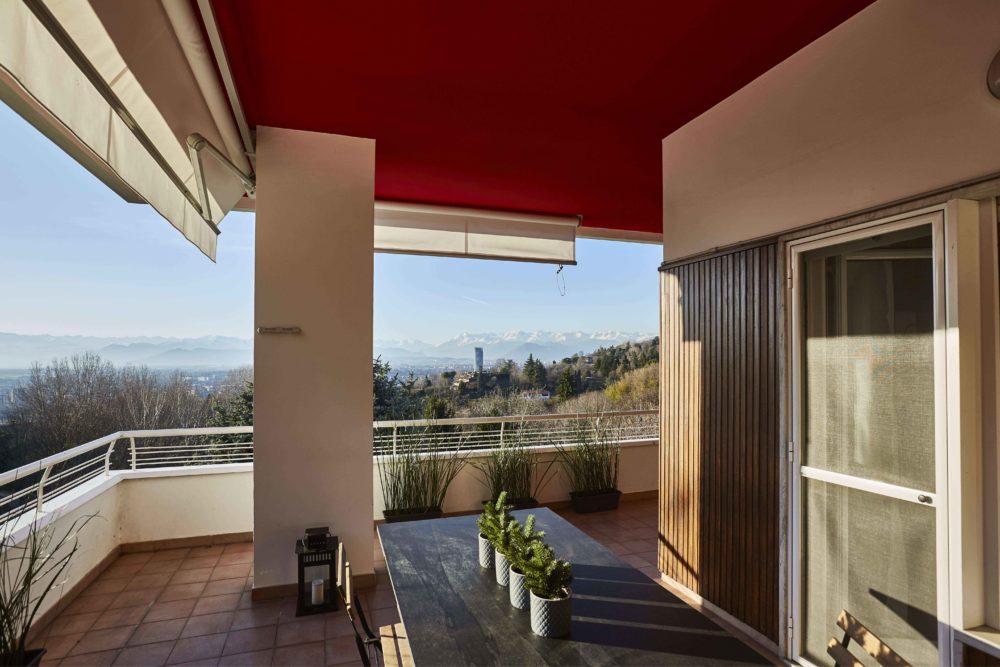 Casa venduta velocemente terrazzo home staging dopo | Forme Vende Case